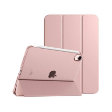 Чохол-книжка BeCover Tri Fold Hard для Apple iPad Mini 7 2024 8.3" Rose Gold (712456)
