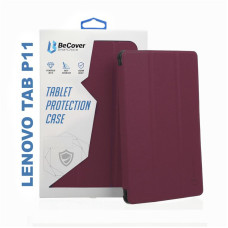 Чехол-книжка BeCover Smart Case для Lenovo Tab P11/Tab P11 Plus Red Wine (706095)