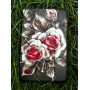 Чохол BeCover Smart Case для Samsung Galaxy Tab A9 SM-X115 8.7" Black Rose (711266)