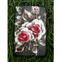 Чохол BeCover Smart Case для Samsung Galaxy Tab A11 SM-X133/SM-X135 8.7" Black Rose (713983)