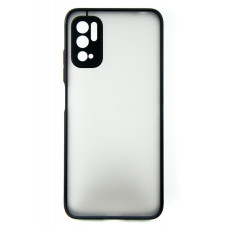 Чeхол-накладка Dengos Matt для Xiaomi Poco M3 Pro Black (DG-TPU-MATT-77)