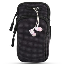 Спортивный чехол на руку BeCover BC0011 6.5" Black (705342) + органайзер для наушников