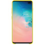 Чохол-накладка Samsung Leather Cover для Samsung Galaxy S10+ SM-G975 Yellow (EF-VG975LYEGRU)