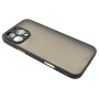 Чохол-накладка Dengos Matt для Apple iPhone 16 Pro Max Black (DG-TPU-MATT-151)