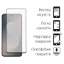 Чохол-накладка Dengos Matt для Samsung Galaxy S25 FE Black (DG-KM-168) + захисне скло