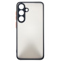 Чохол-накладка Dengos Matt для Samsung Galaxy S25 FE Black (DG-KM-168) + захисне скло