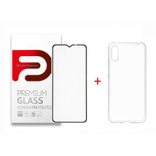 Чехол-накладка Armorstandart Air для Xiaomi Redmi 9A Transparent (ARM58049) + защитное стекло