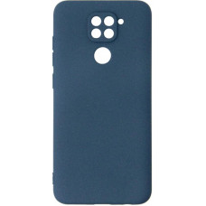 Чeхол-накладка Dengos Carbon для Xiaomi Redmi Note 9 Blue (DG-TPU-CRBN-90)