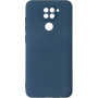 Чeхол-накладка Dengos Carbon для Xiaomi Redmi Note 9 Blue (DG-TPU-CRBN-90)