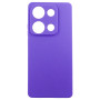 Чохол-накладка Dengos для Xiaomi Redmi Note 14S Violet Full Glue (DG-KM-146) + захисне скло