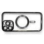 Чохол-накладка BeCover TPU Chrome Case MagSafe для Apple iPhone 16 Pro Black (712080)