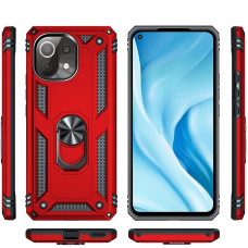 Чeхол-накладка BeCover Military для Xiaomi Mi 11 Lite/Mi 11 Lite 5G/11 Lite 5G NE Red (706644)