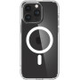 Чохол-накладка Spigen Crystal Hybrid with MagFit для Apple iPhone 15 Pro Max Clear (ACS06450)