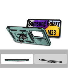 Чeхол-накладка BeCover Military для Samsung Galaxy M33 SM-M336 Dark Green (707390)