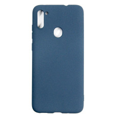 Чeхол-накладка Dengos Carbon для Samsung Galaxy M11 SM-M115 Blue (DG-TPU-CRBN-70)