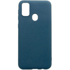 Чeхол-накладка Dengos Carbon для Samsung Galaxy M31 SM-M315 Blue (DG-TPU-CRBN-59)