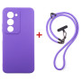 Чохол-накладка Dengos для Xiaomi Redmi 15 Violet (DG-KM-CCRB-46) + ремінець