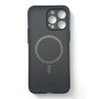 Чохол-накладка BeCover Carbonite Case MagSafe для Apple iPhone 16 Pro Black (712068)