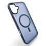Чохол-накладка BeCover Metal Buttons Case MagSafe для Apple iPhone 16 Plus Blue (712094)
