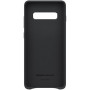 Чохол-накладка Samsung Leather Cover для Samsung Galaxy S10+ SM-G975 Black (EF-VG975LBEGRU)