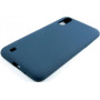 Чeхол-накладка Dengos Carbon для Samsung Galaxy A01 SM-A015 Blue (DG-TPU-CRBN-56)