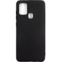 Чeхол-накладка Dengos Carbon для Samsung Galaxy A21s SM-A217 Black (DG-TPU-CRBN-74)
