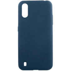 Чeхол-накладка Dengos Carbon для Samsung Galaxy A01 SM-A015 Blue (DG-TPU-CRBN-56)