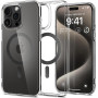Чохол-накладка Spigen Ultra Hybrid MagFit для Apple iPhone 15 Pro Max Carbon Fiber (ACS06578)