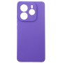 Чохол-накладка Dengos Carbon для Xiaomi Redmi Note 14 5G Purple (DG-KM-129) + захисне скло