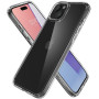 Чохол-накладка Spigen Crystal Hybrid для Apple iPhone 15 Plus Crystal Clear (ACS06459)