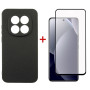 Чохол-накладка Dengos Soft для Xiaomi Redmi Note 15 Pro 5G Black (DG-KM-186) + захисне скло