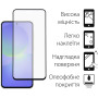 Чохол-накладка Dengos для Samsung Galaxy A36 SM-A366 Black Full Glue (DG-KM-145) + захисне скло