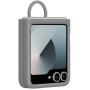 Чохол-накладка Samsung Silicone Cover with Ring для Samsung Galaxy Flip 6 Gray (EF-PF741TJEGUA)