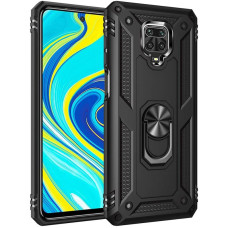 Чeхол-накладка BeCover Military для Xiaomi Redmi Note 9S/Note 9 Pro/Note 9 Pro Max Black (704963)