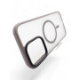 Чохол-накладка BeCover Metal Buttons Case MagSafe для Apple iPhone 16 Plus Gray (712095)