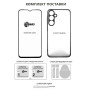 Чохол-накладка Dengos Carbon для Samsung Galaxy A17 Grey (DG-KM-161) + захисне скло