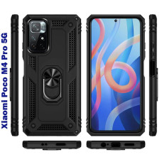 Чeхол-накладка BeCover Military для Xiaomi Poco M4 Pro 5G Black (707120)