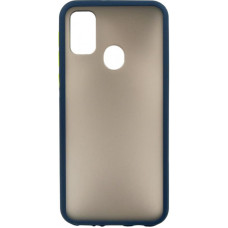 Чeхол-накладка Dengos Matt для Samsung Galaxy M21 SM-M215 Blue (DG-TPU-MATT-42)