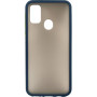 Чeхол-накладка Dengos Matt для Samsung Galaxy M21 SM-M215 Blue (DG-TPU-MATT-42)