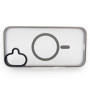 Чохол-накладка BeCover Metal Buttons Case MagSafe для Apple iPhone 16 Plus Gray (712095)