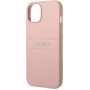 Чохол-накладка Guess Saffiano для Apple iPhone 14 Plus Pink (GUHCP14MPSASBPI)