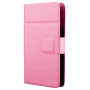 Универсальный чехол-книжка Vellini Smart Book 4.2"-4.8" Pink (215389)
