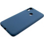 Чeхол-накладка Dengos Carbon для Samsung Galaxy A11 SM-A115 Blue (DG-TPU-CRBN-67)