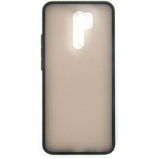 Чeхол-накладка Dengos Matt для Xiaomi Redmi 9A Black (DG-TPU-MATT-58)