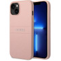 Чохол-накладка Guess Saffiano для Apple iPhone 14 Plus Pink (GUHCP14MPSASBPI)