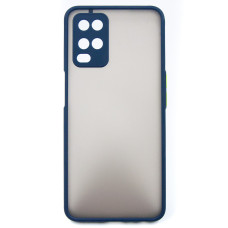 Чeхол-накладка Dengos Matt для Oppo A54 Blue (DG-TPU-MATT-87)