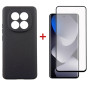 Чохол-накладка Dengos Soft для Xiaomi Redmi Note 15 Black (DG-KM-185) + захисне скло