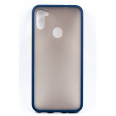 Чeхол-накладка Dengos Matt для Samsung Galaxy M11 SM-M115 Blue (DG-TPU-MATT-48)