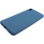 Чeхол-накладка Dengos Carbon для Vivo Y1s Blue (DG-TPU-CRBN-110)