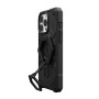 Чохол-накладка+магнітне кільце-тримач Urban Armor Gear Monarch Pro Magsafe для Apple iPhone 16 Pro Max Carbon Fiber/Black Stand (1144571BV01)